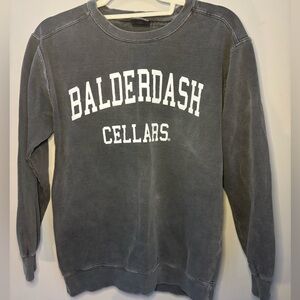 Comfort Colors Charcoal Crewneck Sweater